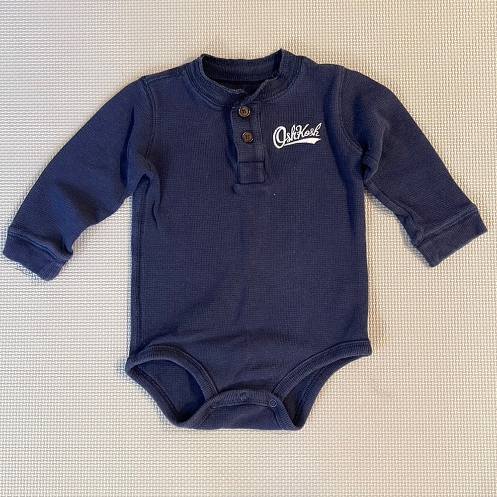 Oshkosh Henley Onesie